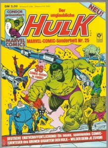 Marvel Comic-Sonderheft 25: Der unglaubliche Hulk