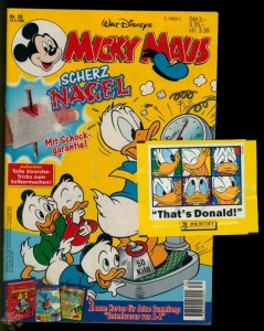 Micky Maus 39/1996 + Donald Panini Tüte