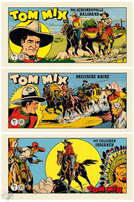 Tom Mix Piccolos 1 - 15 komplett