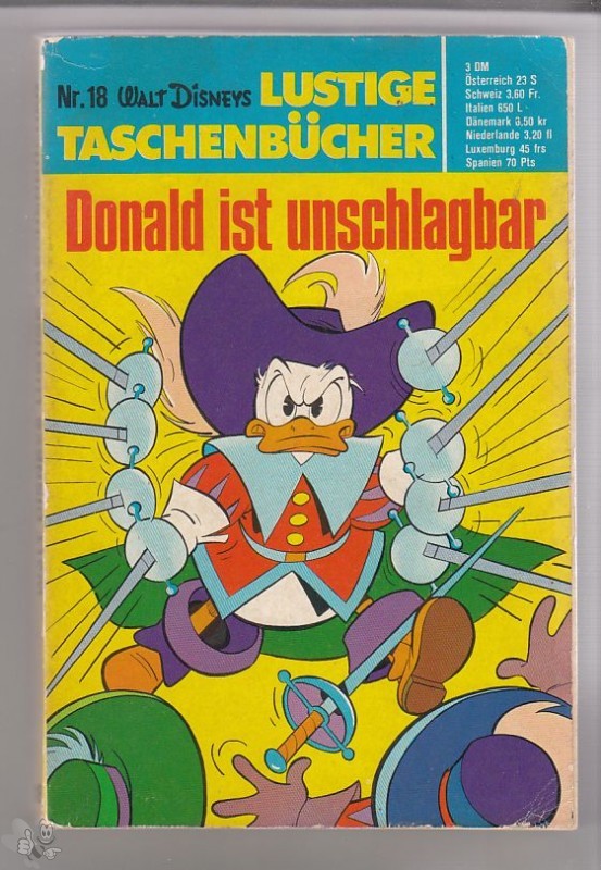 Walt Disneys Lustige Taschenbücher 18: Donald ist unschlagbar (1. Auflage) (LTB)