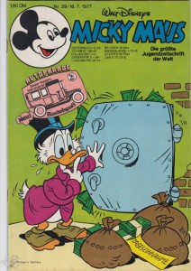 Micky Maus 29/1977 mit der Beilage