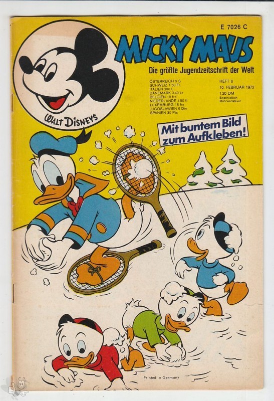 Micky Maus 6/1973