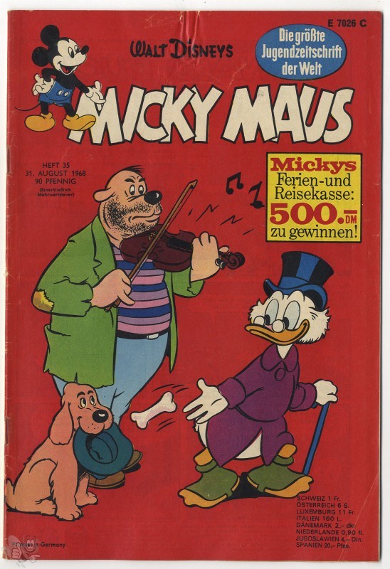 Micky Maus 35 1968