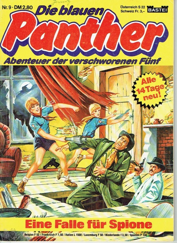 Die blauen Panther 9: Eine Falle für Spione