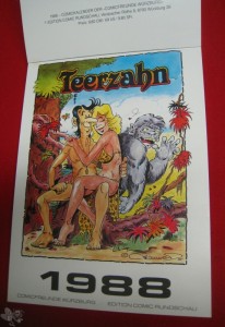 COMICFREUNDE WÜRZBURG Jahreskalender 1988