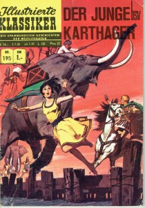 Illustrierte Klassiker 195: Der junge Karthager (1. Auflage)