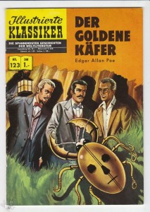 Illustrierte Klassiker 123: Der goldene Käfer (1. Auflage)