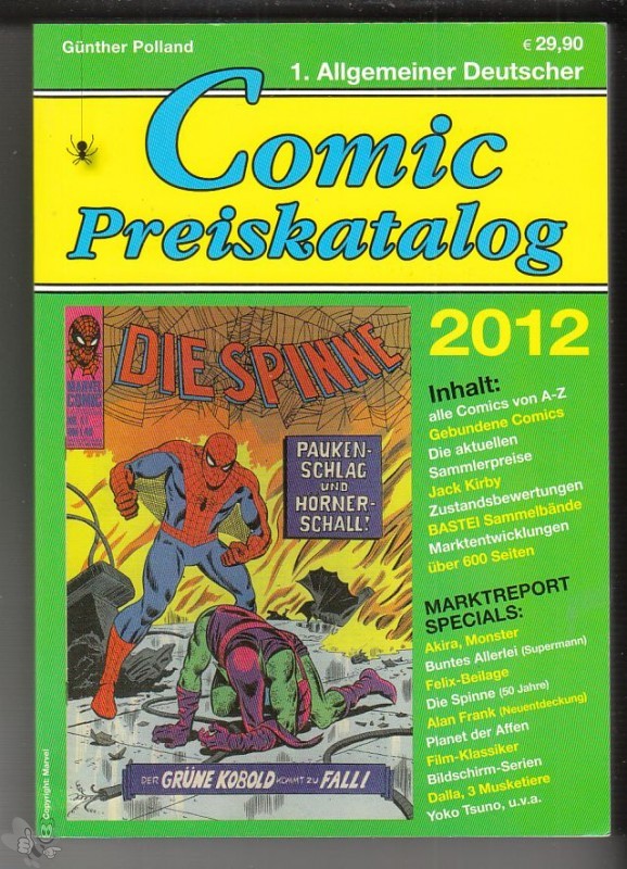 Comic Preiskatalog 37: 2012 (Softcover)