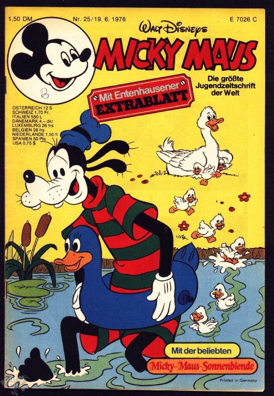 Micky Maus 1976: Nr. 25