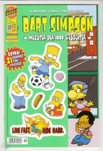 Bart Simpson 10: Meister der 1000 Gesichter