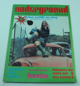 Underground Jugend Zeitschrift Jahrgang 1  Nr 2