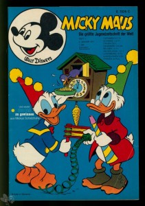 Micky Maus 1/1971 mit Klappseiten