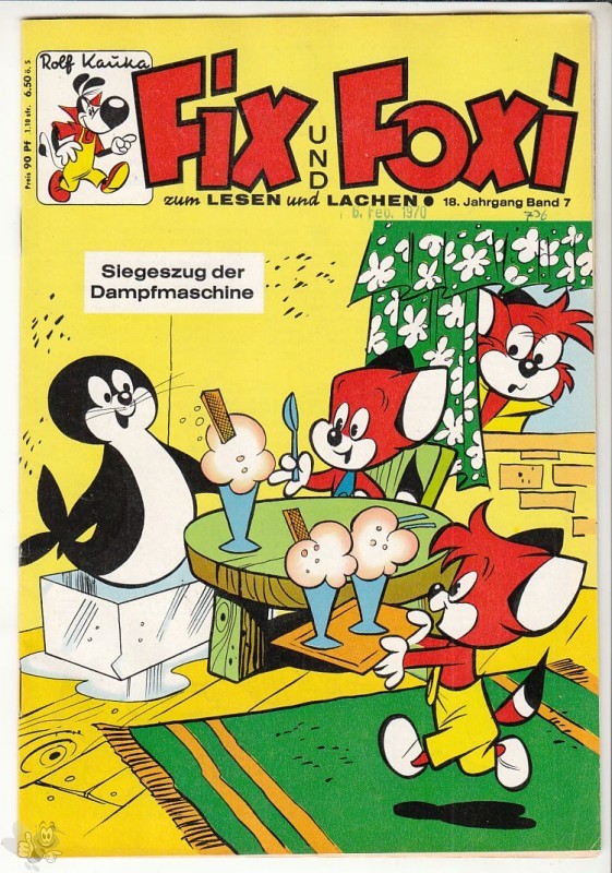 Fix und Foxi : 18. Jahrgang - Nr. 7