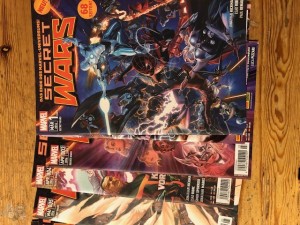 Secret Wars 1-9 Komplette Serie