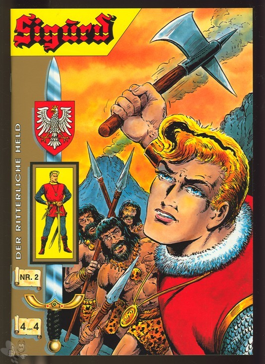 Sigurd - Der ritterliche Held (Kioskausgabe) 2: Cover-Version 4