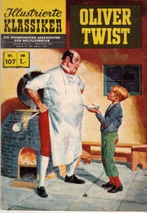 Illustrierte Klassiker 107: Oliver Twist (1. Auflage)