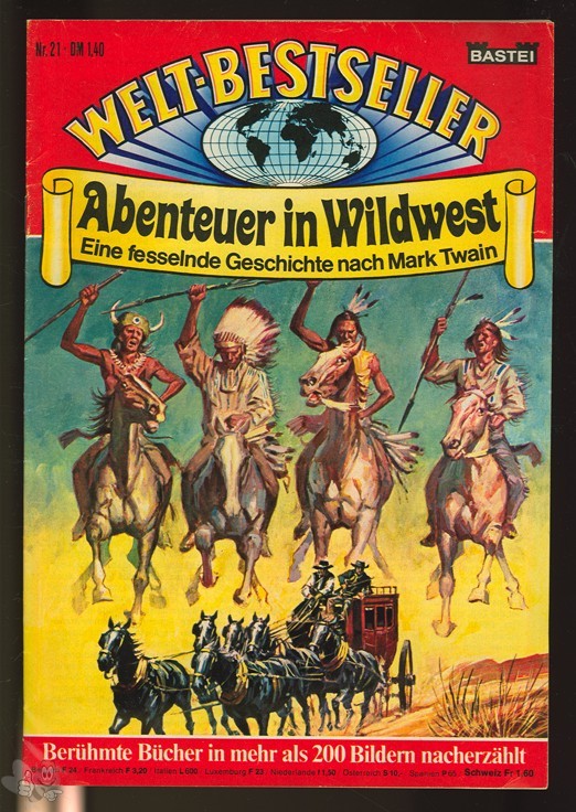 Welt-Bestseller 21: Abenteuer in Wildwest