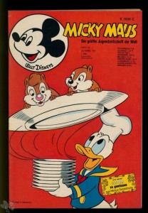 Micky Maus 12/1971 mit Klappseiten