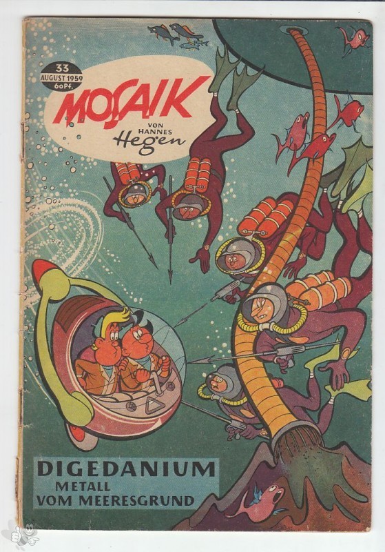 Mosaik 33: Digedanium - Metall vom Meeresgrund (August 1959)