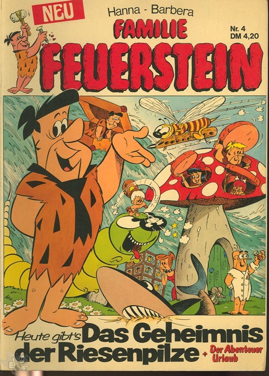 Familie Feuerstein 4: Das Geheimnis der Riesenpilze (Softcover)