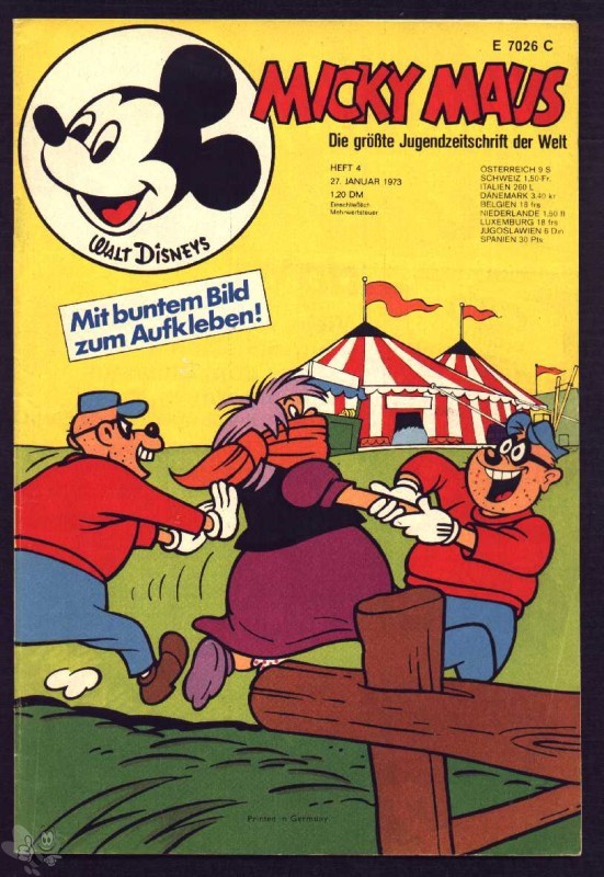 Micky Maus 1973: Nr. 4