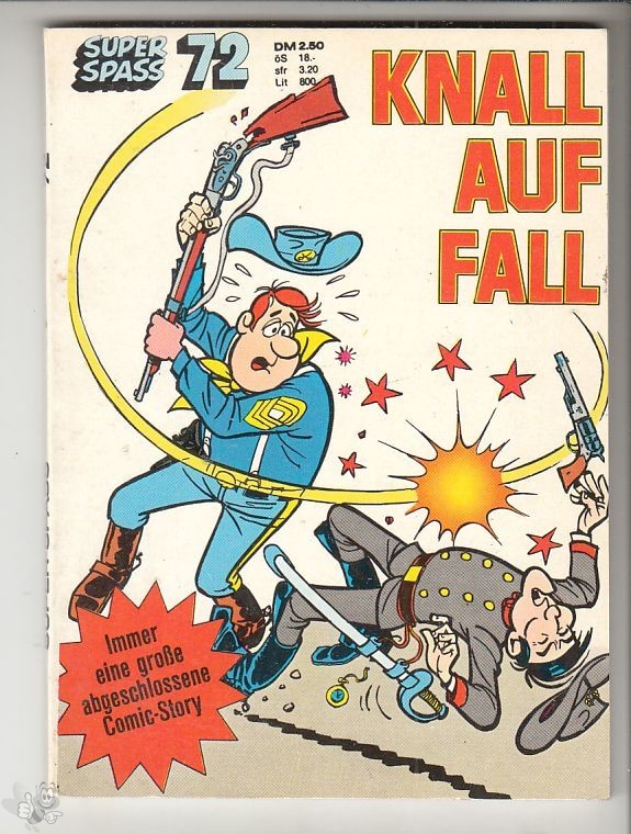 Kauka Super Serie 72: Die Blauen Boys: Knall auf Fall