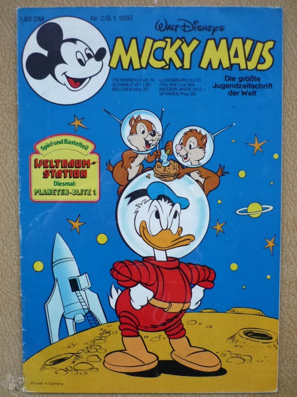 Micky Maus 1980: Nr. 2