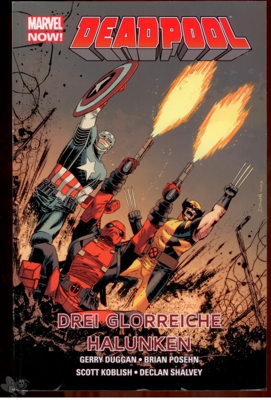 Deadpool 3: Drei glorreiche Halunken (Softcover)