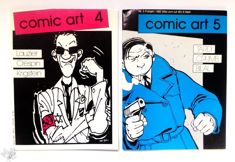 COMIC ART Magazin 4 &amp; 5 Konvolut 