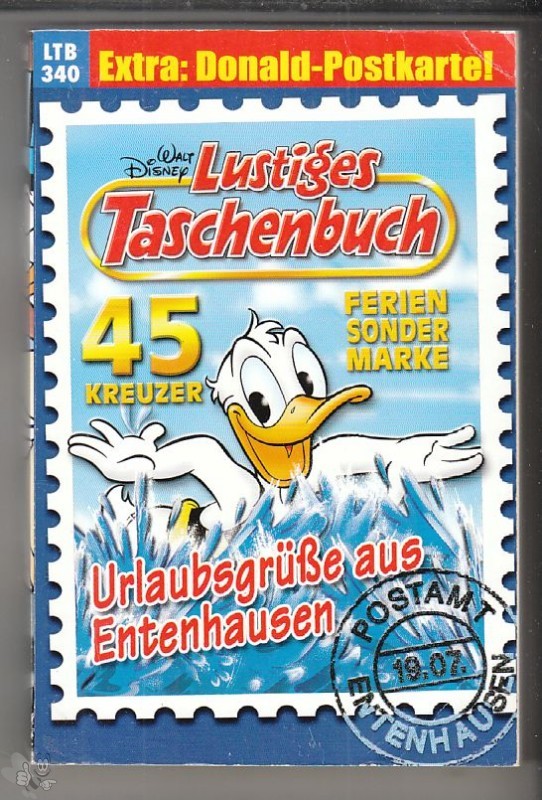 Walt Disneys Lustige Taschenbücher 340: Urlaubsgrüße aus Entenhausen (LTB)