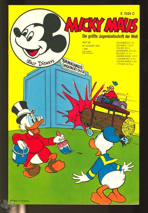 Micky Maus 35/1970