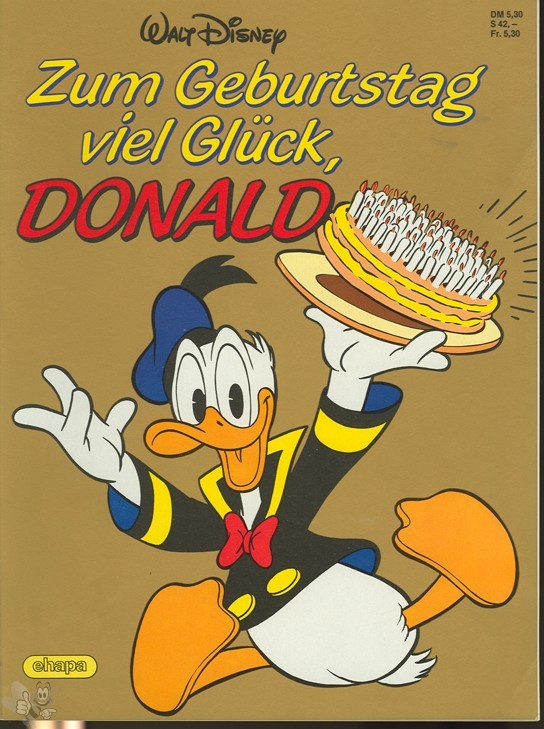 Disney Sonderalbum 1: Zum Geburtstag viel Glück, Donald