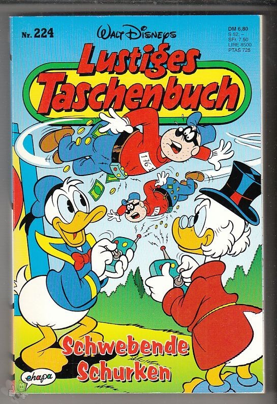 Walt Disneys Lustige Taschenbücher 224: Schwebende Schurken (LTB)