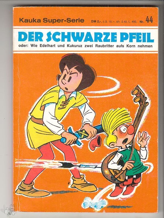 Kauka Super Serie 44: Prinz Edelhart: Der schwarze Pfeil