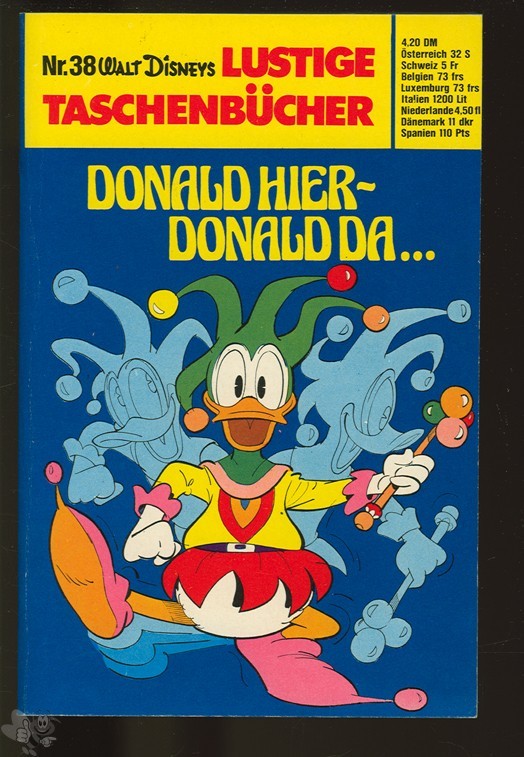 Walt Disneys Lustige Taschenbücher 38: Donald hier - Donald da (1. Auflage)