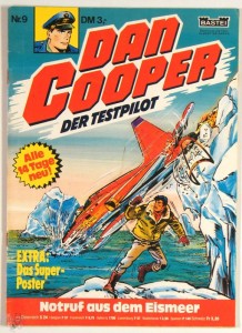 Dan Cooper Set mit 9 verschiedenen Heften