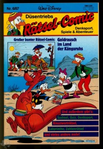Düsentriebs Rätsel-Comic 6/1987