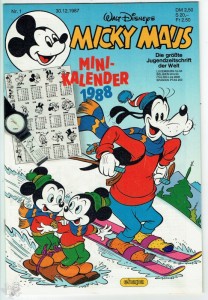 Micky Maus Konvolut 1/1988 bis 52/1988