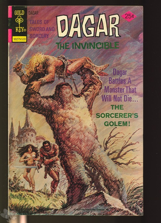 Dagar the invincible 13 (1975 Dell Cover 25 cts.)