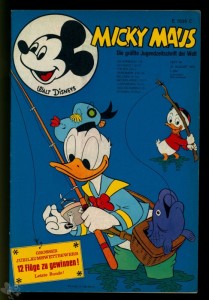 Micky Maus 34/1970 mit Klappseiten