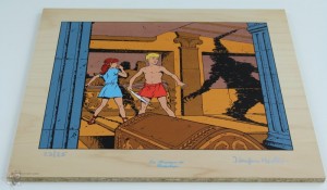 Alix Jacques Martin Selten Druck auf Holzplatte Auflage 50 Stk Signiert/Limitier