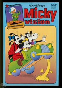 Mickyvision 2/1982 mit Sticker