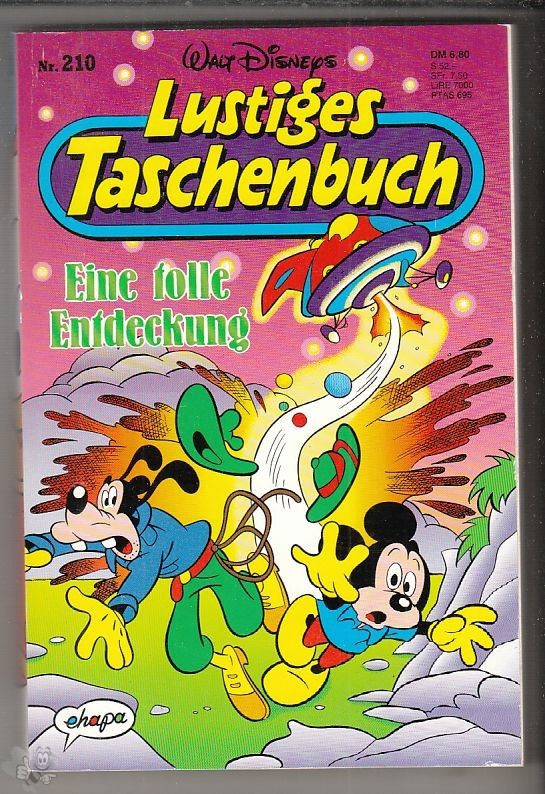 Walt Disneys Lustige Taschenbücher 210: Eine tolle Entdeckung (LTB)