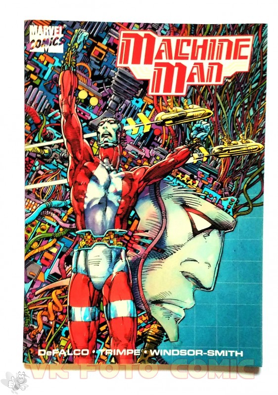 Machine Man TPB 1988, Marvel USA, 1st Print