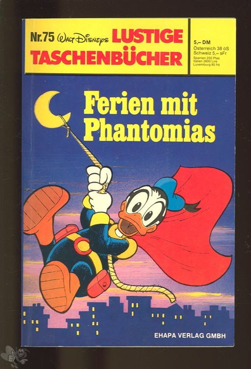 Walt Disneys Lustige Taschenbücher 75: Ferien mit Phantomias (1. Auflage)