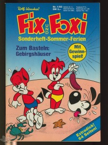 Fix und Foxi Sonderheft 1983: Sommer-Ferien (Bd. 1/83)