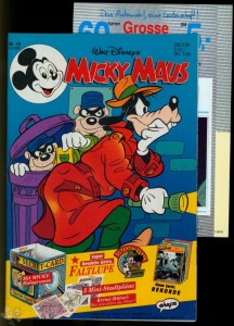 Micky Maus 10/1993 mit Atlas Prospekt