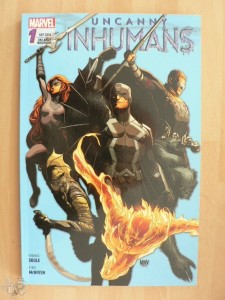 Uncanny Inhumans 1: Kampf gegen die Zeit