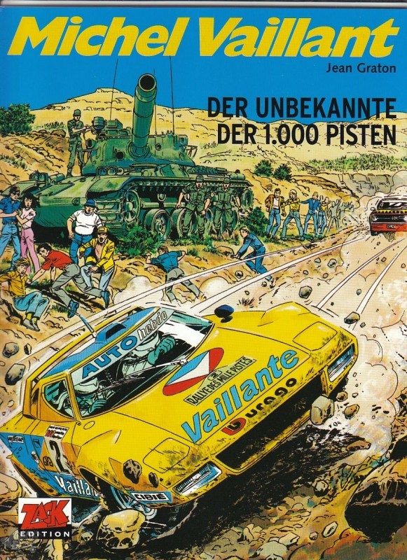 Michel Vaillant 37: Der Unbekannte der 1.000 Pisten