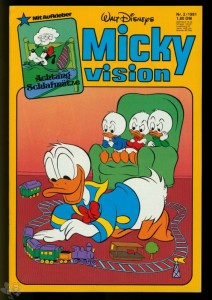 Mickyvision 2/1981 mit Sticker